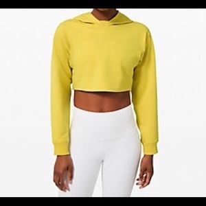 NWOT Lululemon All Yours Cropped Hoodie